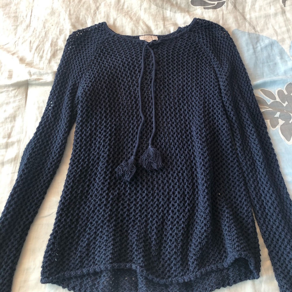 Navy Blue Sweater Cover